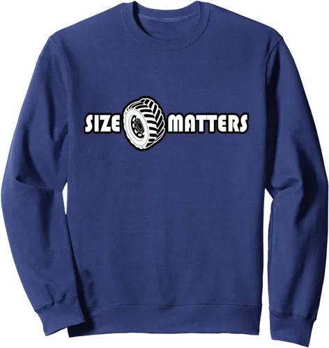 Vista 6 de Size Matters Shirt Tire Car Guy shirt Off Road Sweatshirt