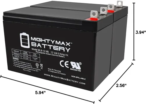Vista 8 de Mighty Max Battery Reemplazo de batería SLA de 12V 9AH para Generac RS7000E