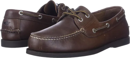 Vista 12 de Dockers Vargas zapatos mocasines de cuero cosidos a mano para hombre