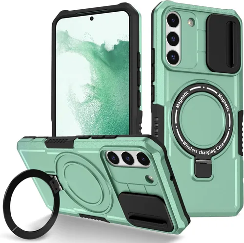 Vista 43 de Funda magnética para Samsung Galaxy Note 20 Ultra, soporte para teléfono, funda protectora mate a prueba de golpes, funda protectora para teléfono