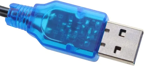 Vista 3 de ZCZQC 2 unids 3.7 V USB cargador cable con conector SM-2P enchufe eléctrico juguete cable de carga USB RC helicóptero Quadcopter juguetes