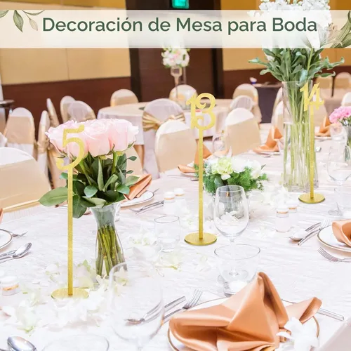 Vista 2 de 30 números de mesa de madera para bodas del 1 al 30 para soportes de recepción, números de mesa de asiento con base de soporte para bodas, fiestas