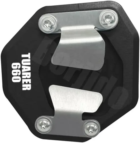 Vista 4 de Para Aprilia TUAREG 660 TUAREG660 tuareg 660 2022 2021 motocicleta CNC accesorios de soporte lateral ampliar extensión almohadilla de pie TUAREG 660