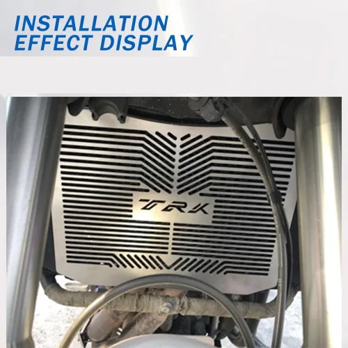 Vista 2 de for TRK502 TRK502X TRK 502 X TRK 502X 2022 2023 Motorcycle Accessories Radiator Grille Guard Protector Grill Cover Mesh