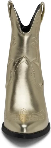 Vista 4 de STYLISH S BUCK - Botas vaqueras occidentales con tacón bajo y punta puntiaguda para mujer
