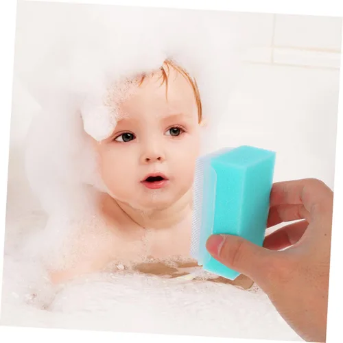 Vista 3 de Multiuso Cepillo de Baño Bebé Herramienta Sensorial 2pcs Terapia Cepillo Set Experiencia Táctil Relajante Diseño Ergonómico