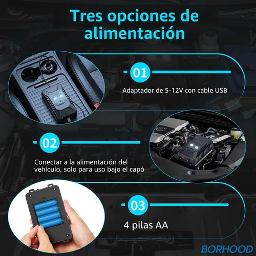 Vista 3 de Repelente ultrasónico de plagas de ardillas de roedores para automóvil