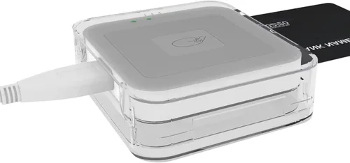 Vista 3 de Square Reader - Funda compatible con 1ª generación - Funda antipérdida para banda magnética con conector de auriculares o conector Lightning