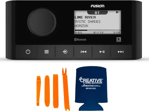 Vista 2 de Fusion MS-RA60 - Estéreo marino con mando a distancia inalámbrico Fusion ARX70B, color negro