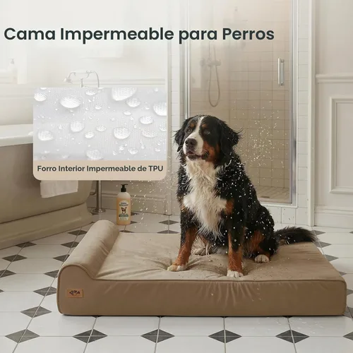 Vista 5 de Sytopia Camas ortopédicas para perros grandes, sofá de espuma viscoelástica extra gruesa de 7 pulgadas para perros mayores y grandes daneses