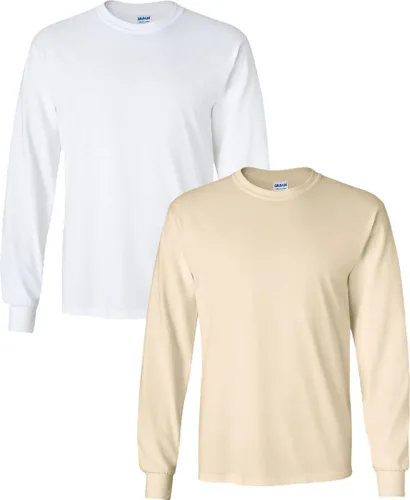 Vista 61 de Gildan - Camiseta de manga larga de algodón ultra estilo G2400 para adultos, paquete múltiple