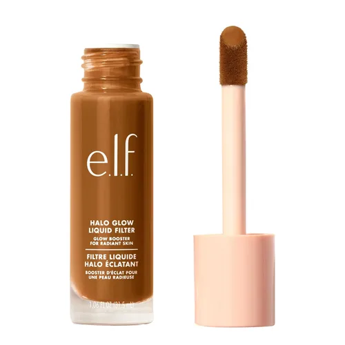 Vista 15 de e.l.f. Filtro líquido Halo Glow, potenciador de tez para un aspecto brillante y suave de enfoque, infundido con ácido hialurónico, vegano y libre