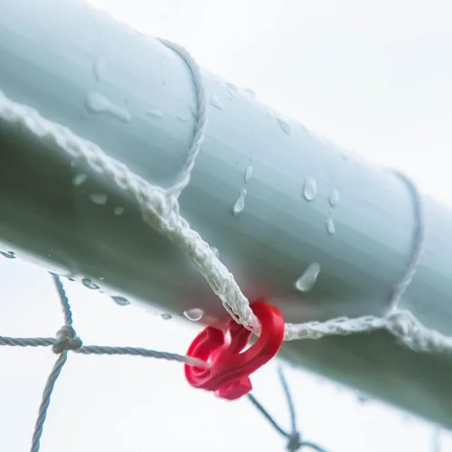 Vista 5 de Q-Fold - Arco de fútbol plegable de 30 segundos para patio trasero [un solo arco] la mejor red de fútbol resistente a la intemperie para niños