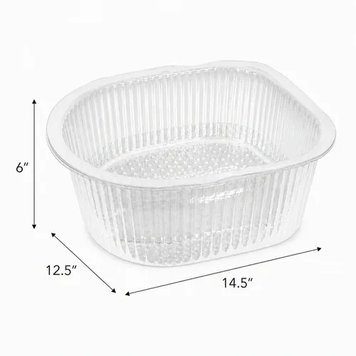 Vista 3 de ForPro Universal Liners para Baño de Pedicura - 50% MÁS GRUESO - Compatible con Footsie Bath Plus y Baño de Pies, Fundas Desechables para Bañera