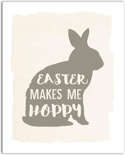 Vista 8 de Creative Products Easter Bunnies 20x20 Canvas Wall Art