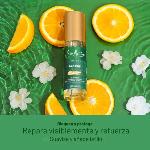 Vista 4 de Shea Moisture Aceite de Unión Aceite de Amla Para Proteger, Fortalecer y Suavizar el Cabello con Aceite de Amla y Manteca de Karité de Comercio