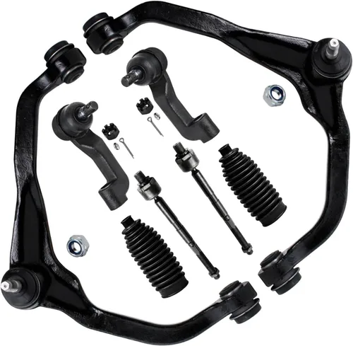 Vista 425 de Detroit Axle - Kit de brazos de control de extremo de 8 piezas para Toyota 2001-2003 Highlander 2002-2003 Camry Lexus ES300, 2 conjuntos de brazos