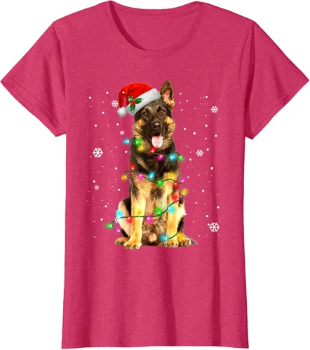 Vista 10 de Suéter de Navidad para perros de pastor alemán, suéter de Navidad para regalos de perros, Negro, S