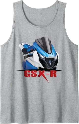Vista 7 de GSXR Gixxer - Camiseta sin mangas para moto