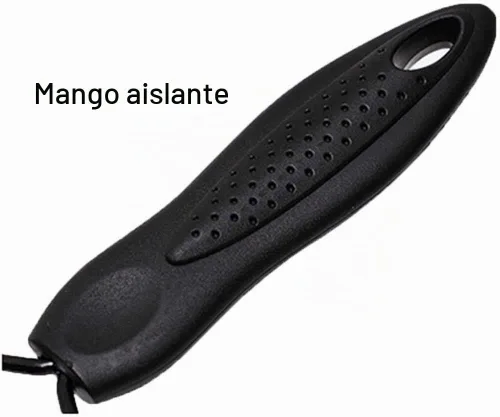 Vista 2 de Placa difusora de calor de hierro, placa de calor de conducción uniforme, anillo a fuego lento reductor de llama para estufa de gas, convertidor