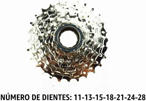 Vista 2 de DRIFT MANIAC E-Bike Freewheel 7 Velocidades 11-28/11-34T Dientes EPOCH 11-28 años-7SPD