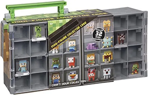 Vista 2 de Estuche coleccionador para muñecos de Minecraft