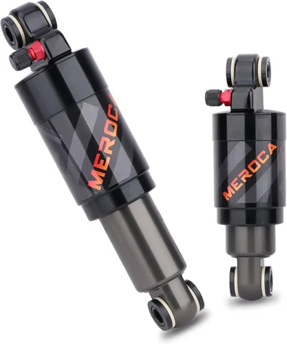 Vista 7 de MEROCA amortiguador de presión de aire trasero bicicleta de montaña bicicleta plegable patineta amortiguador trasero bicicleta 125mm