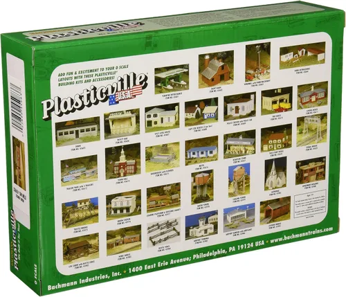 Vista 2 de Bachmann Trains - EDIFICIOS DE PLASTICVILLE U.S.A. – KITS CLÁSICOS - HOBO JUNGLE (2 SHACKS, CAJA COCHE, OUTHOUSE) - Escala O