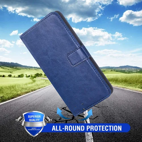 Vista 7 de Asuwish Compatible con Google Pixel 1 Wallet Case Protector de pantalla de vidrio templado y cubierta de cuero con tapa para tarjetero, accesorios