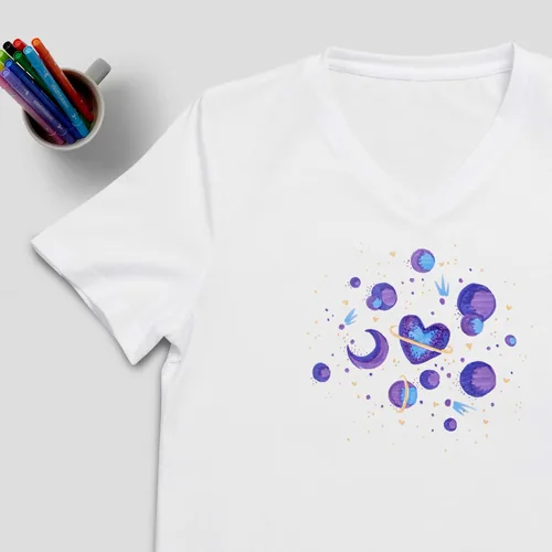 Vista 5 de Cricut Marcador de tinta infusible a mano alzada, paquete de 5 básicos