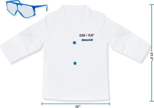 Vista 5 de Click N' Play Juego de rol de Science Lab, color blanco