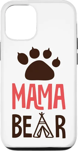 Vista 4 de Funda para iPhone 14 Pro Max Mama Bear