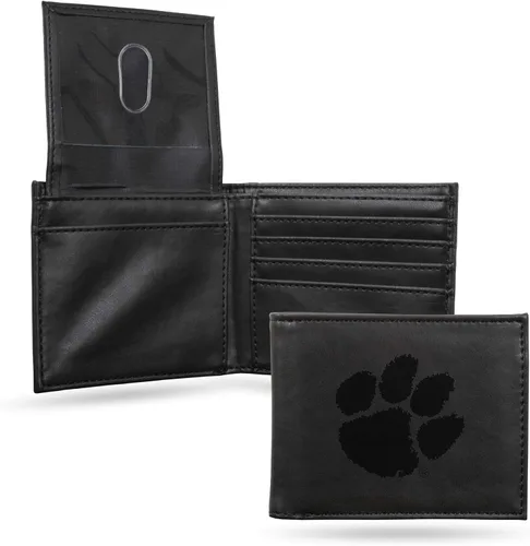 Vista 58 de NCAA Rico Industries Cartera Billetera con Grabado Láser Cartera Billetera con Grabado Láser - Diseño Delgado - Gran Regalo