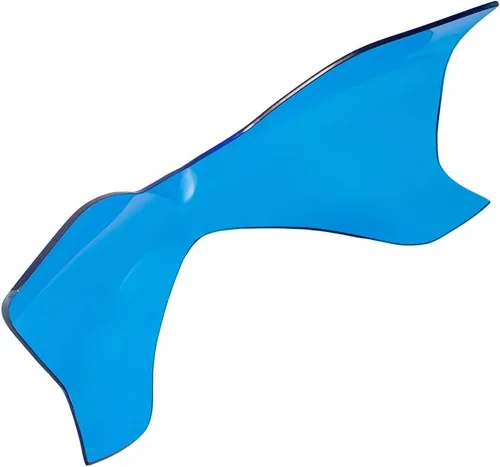 Vista 3 de Cubierta protectora para faros delanteros de motocicleta, accesorios de carenado para Z900 2017-2019 (azul)