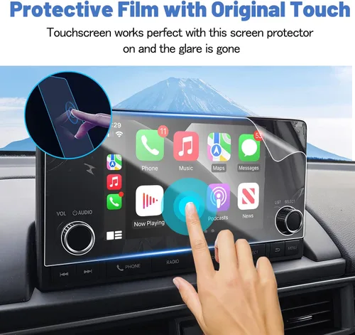 Vista 4 de SHAOHAO Protector de pantalla Pilot 2023 2024 compatible con accesorios Honda Pilot 2023 2024, para Honda Pilot (LX, Sport) 2023 2024 de 7 pulgadas