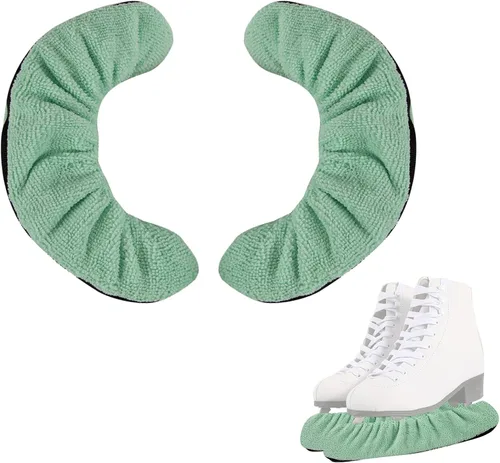 Vista 4 de Qchengsan Fundas para patines de hielo, protectores de patinaje sobre hielo, protectores de patinaje para patines de hockey, patines artísticos