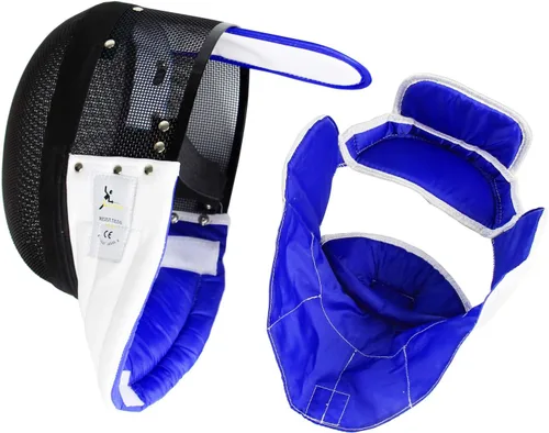 Vista 3 de LEONARK Máscara de esgrima negra 350NW con forro interior desmontable Hema casco certificado CE máscara de grado nacional