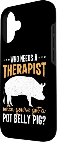 Vista 2 de iPhone 16 Hog Domestic Pig Pot-Bellied Pig Pot Belly Pig Case