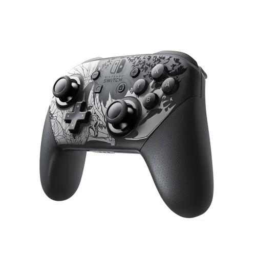Vista 3 de Nintendo Switch Pro USB Controller Monster Hunter Rise Sunbreak Edition