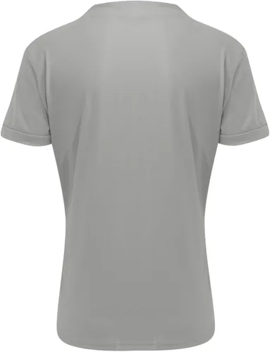 Vista 4 de AMZoc Camisetas lisas para hombre, casual, color sólido, cuello en V, para caballero, negocios, manga corta, para fitness