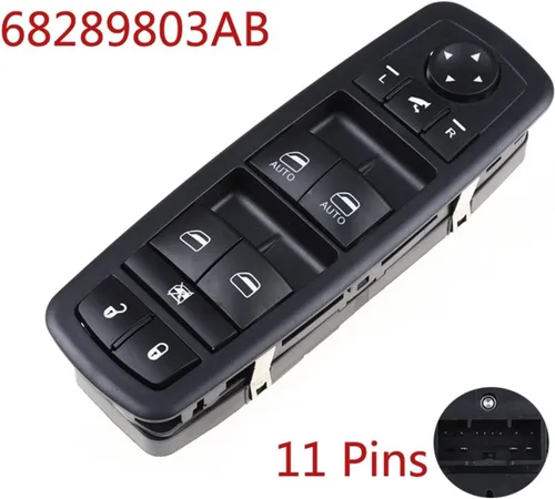 Vista 2 de 68289803AB 68319803AA Compatible con J-eep Mopar Grand Cherokee LHD Power Master Interruptor de ventana Accesorios de coche