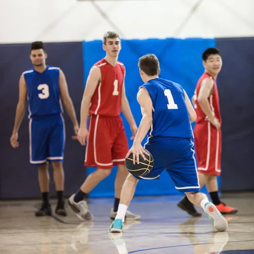 Vista 5 de Dakapal Baloncesto de goma tamaño 5 para adolescentes y adultos, pelotas de baloncesto para interiores y exteriores, para juegos, gimnasio