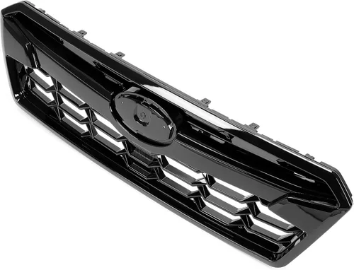 Vista 5 de HECASA Rejilla superior delantera compatible con Subaru Crosstrek 2018-2020 Reemplazo para 91123FL170 91123FL121 Rejilla de radiador y parachoque