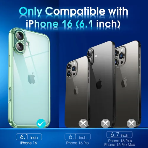 Vista 900 de Supdeal Funda cristalina transparente para iPhone 11, [No se amarillea] [Protección de la cámara] [Probado contra caídas de grado militar] Funda