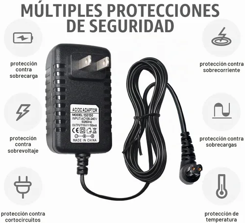 Vista 4 de Cargador de 15 V compatible con Black and Decker Dustbuster cargador de mano de repuesto para aspiradora Negro