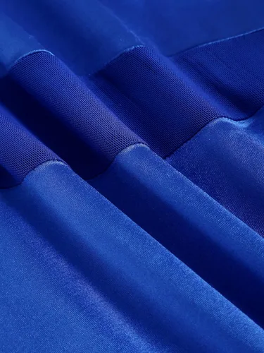 Vista 7 de ZAFUL Minivestido de satén sin mangas con tirantes delgados para mujer, con abertura lateral, cuello redondo, vestido de cóctel