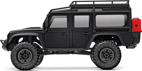 Vista 3 de Traxxas TRX-4M Land Rover Defender 1/18 escala 4X4 oruga (negro)