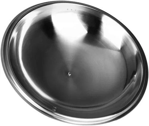 Vista 6 de DOITOOL Cubierta universal para tapa de olla de 1.4 pulgadas, tapa universal de acero inoxidable con perilla resistente al calor, tapa de sartén