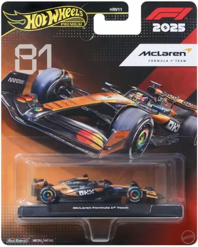 Vista 9 de Hot Wheels F1 2025 - Juego de 7 autos de fórmula 1 fundidos a presión