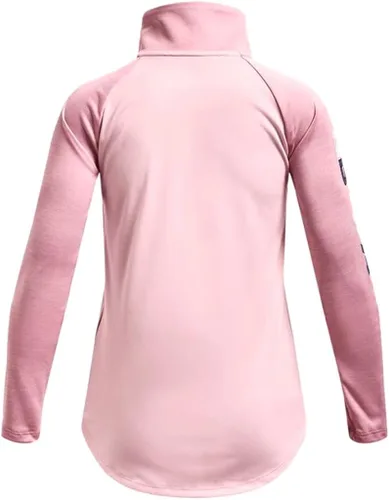 Vista 2 de Under Armour Camiseta Tech Graphic con media cremallera para niña